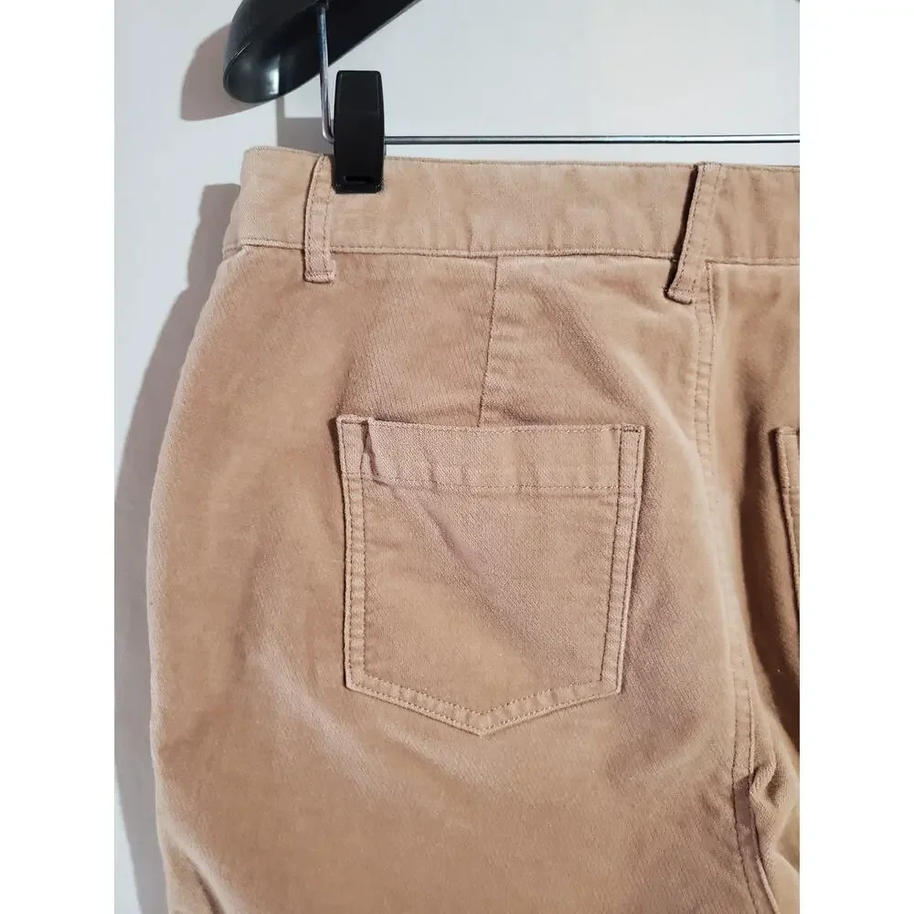 Joie Painter Chino Pants In Deep Blush Womens Size 26 Relaxed Cropped Straight